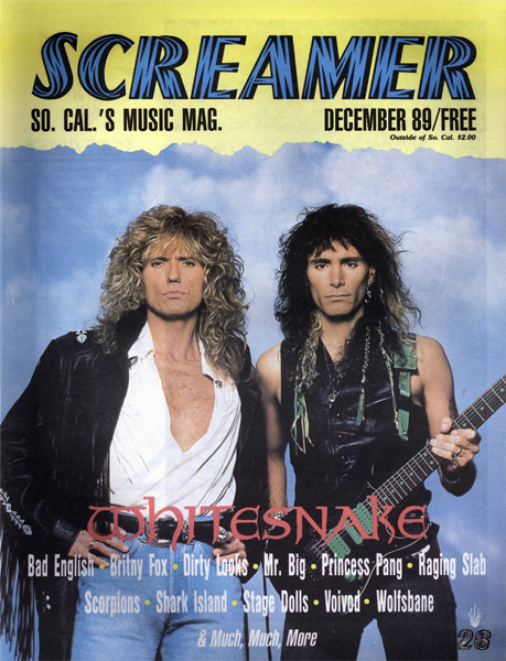 Screamer Magazine December 1989