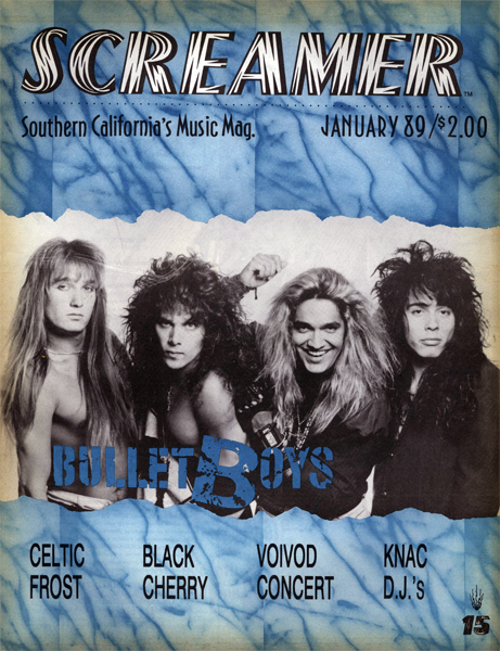 Screamer Magazine January 1989