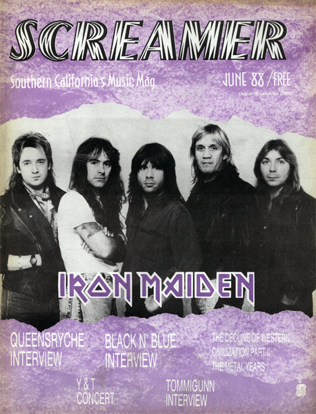 Screamer Magazine June 1988