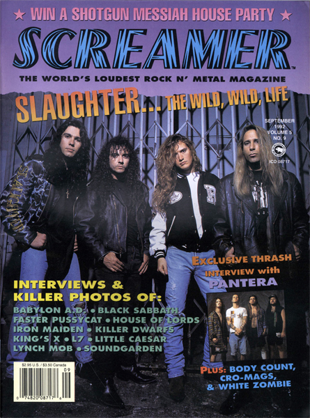 Screamer Magazine September 1992