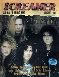 Screamer Magazine August 1990