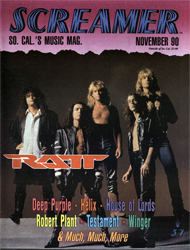 Screamer Magazine November 1990
