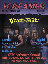 Screamer Magazine March 1991