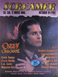 Screamer Magazine October 1991