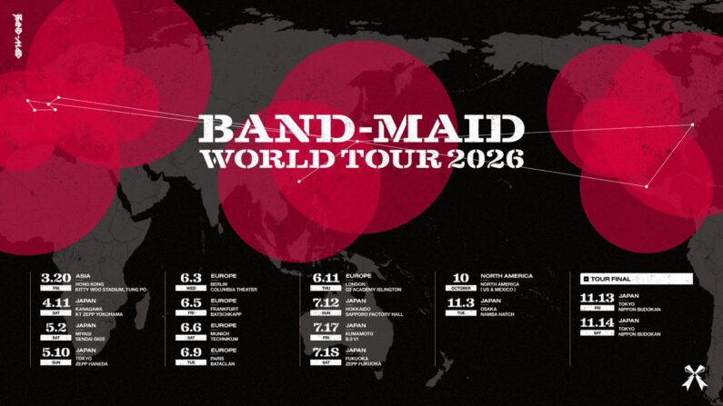 Band-Maid Upcoming World Tour, Hiatus & Return Plans - Screamer
