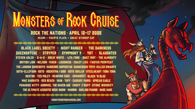 Monsters of Rock Cruise 2026 Final Lineup Announced - Screamer Magazine